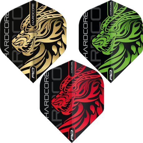 Red Dragon - Hardcore Jonny Clayton - Big Wing Dart Flights -