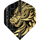 Red Dragon - Hardcore Jonny Clayton - Big Wing Dart Flights - Gold