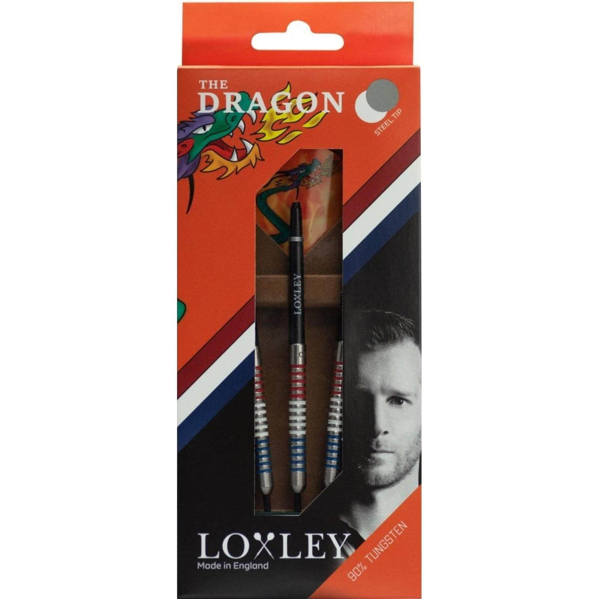 Darts - Loxley - The Dragon Darts - Steel Tip - 90% Tungsten - 21g 23g 25g 