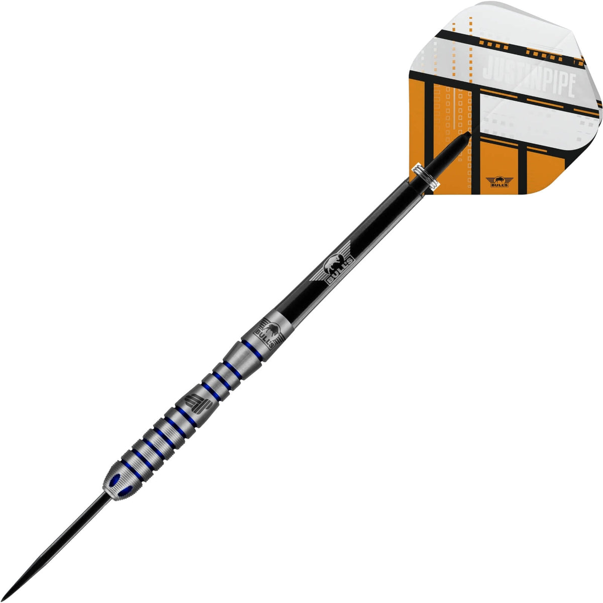 Darts - Bull&#39;s NL - Justin Pipe Darts - Steel Tip - 90% Tungsten - 22g 24g 26g 