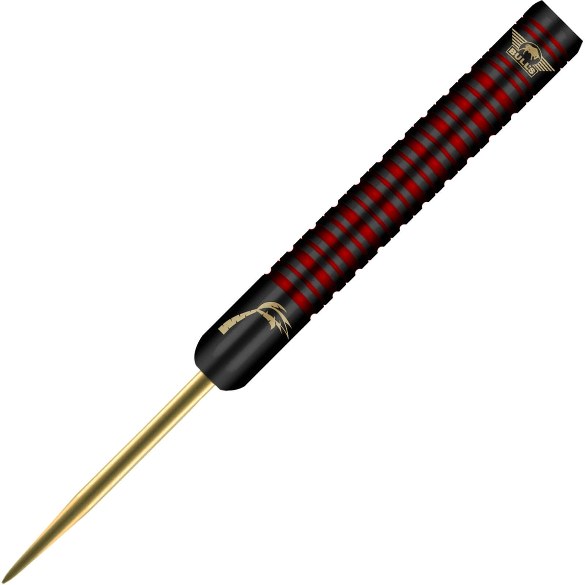 Darts - Bull&#39;s NL - Kim Huybrechts Black Darts - Steel Tip - 90% Tungsten - 22g 23g 24g 