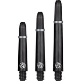 Shot - Koi - Carbon Dart Shafts - Short (35mm) / Black