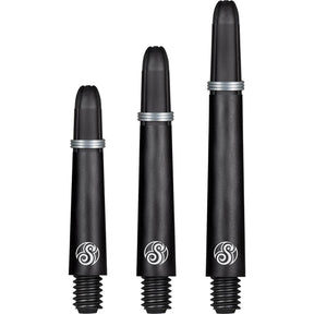 Shot - Koi - Carbon Dart Shafts - Short (35mm) / Black
