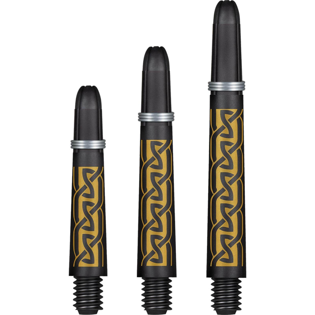 Dart Shafts - Shot - Koi - Carbon Dart Shafts Short (35mm) / Gold