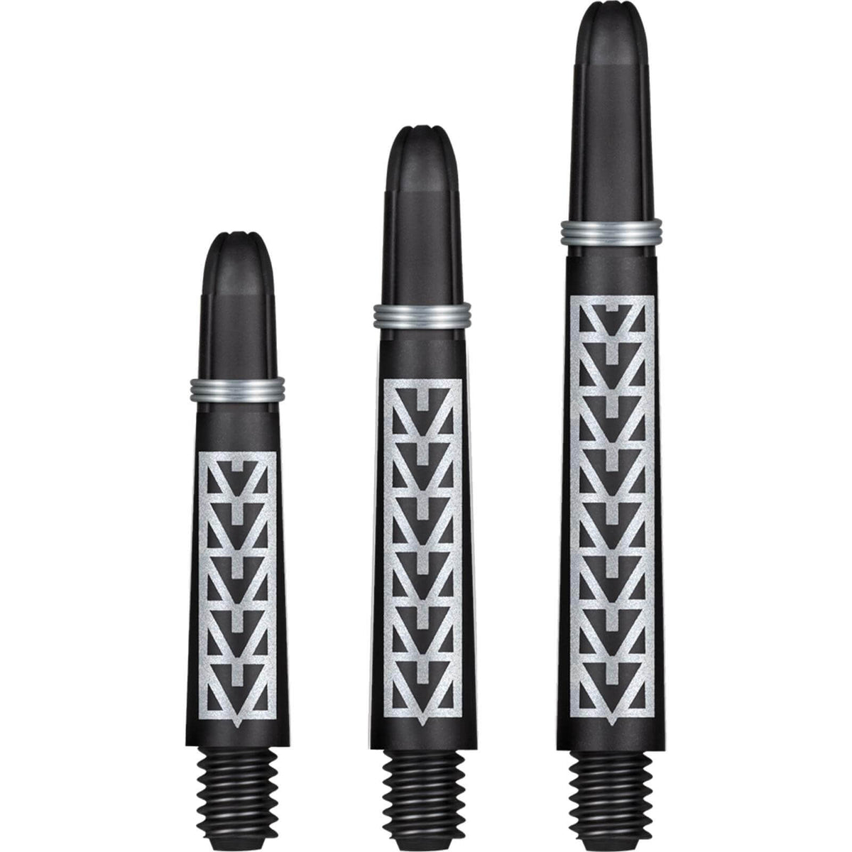 Dart Shafts - Shot - Koi - Carbon Dart Shafts Short (35mm) / White