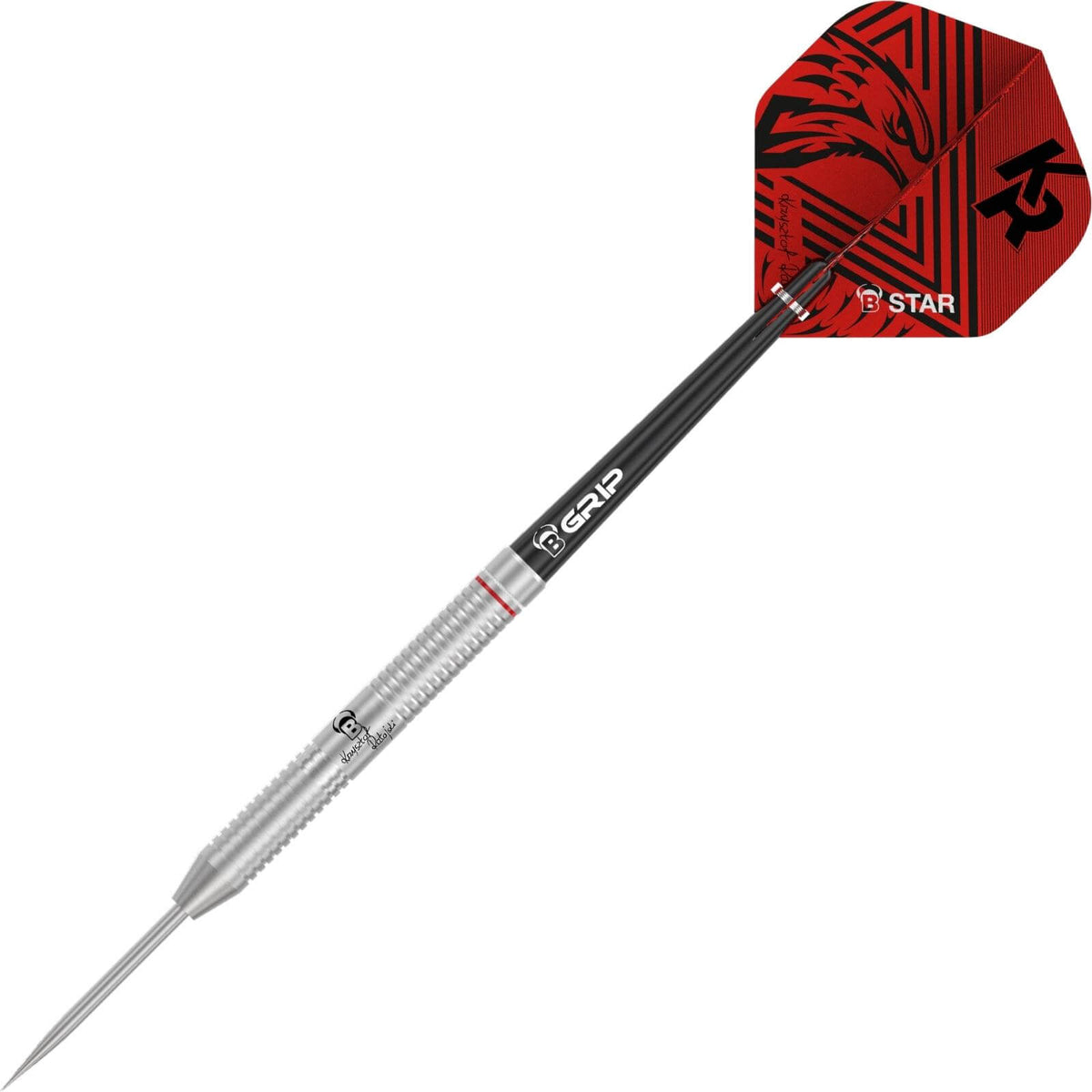 Darts - BULL&#39;S - Krzysztof Ratajski Scoremaster Darts - Steel Tip - 80% Tungsten - 22g 24g 