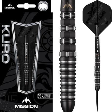 Mission - Kuro M3 Darts - 95% Tungsten - 22g 24g -