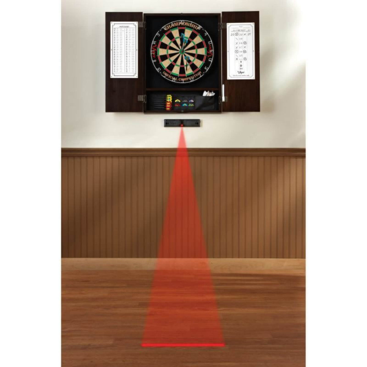 Oche Accessories - Viper - Laser Dart Throw Line 