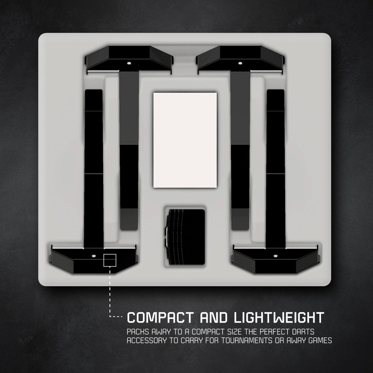 Dartboard Accessories - Shot - Stadium LED Dartboard Lights 