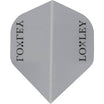 Loxley - Logo - Big Wing Dart Flights - Clear