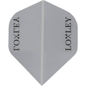 Loxley - Logo - Big Wing Dart Flights - Clear