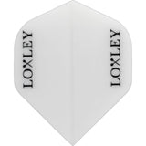 Loxley - Logo - Big Wing Dart Flights - White