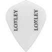 Loxley - Logo - Kite Dart Flights - White