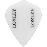 Loxley - Logo - Kite Dart Flights - White