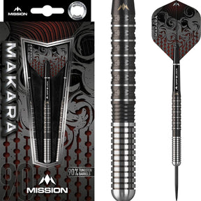 Mission - Makara M1 Darts - 90% Tungsten - 22g 24g 26g -