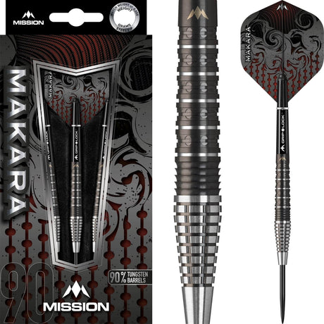 Mission - Makara M2 Darts - 90% Tungsten - 21g 23g 25g -