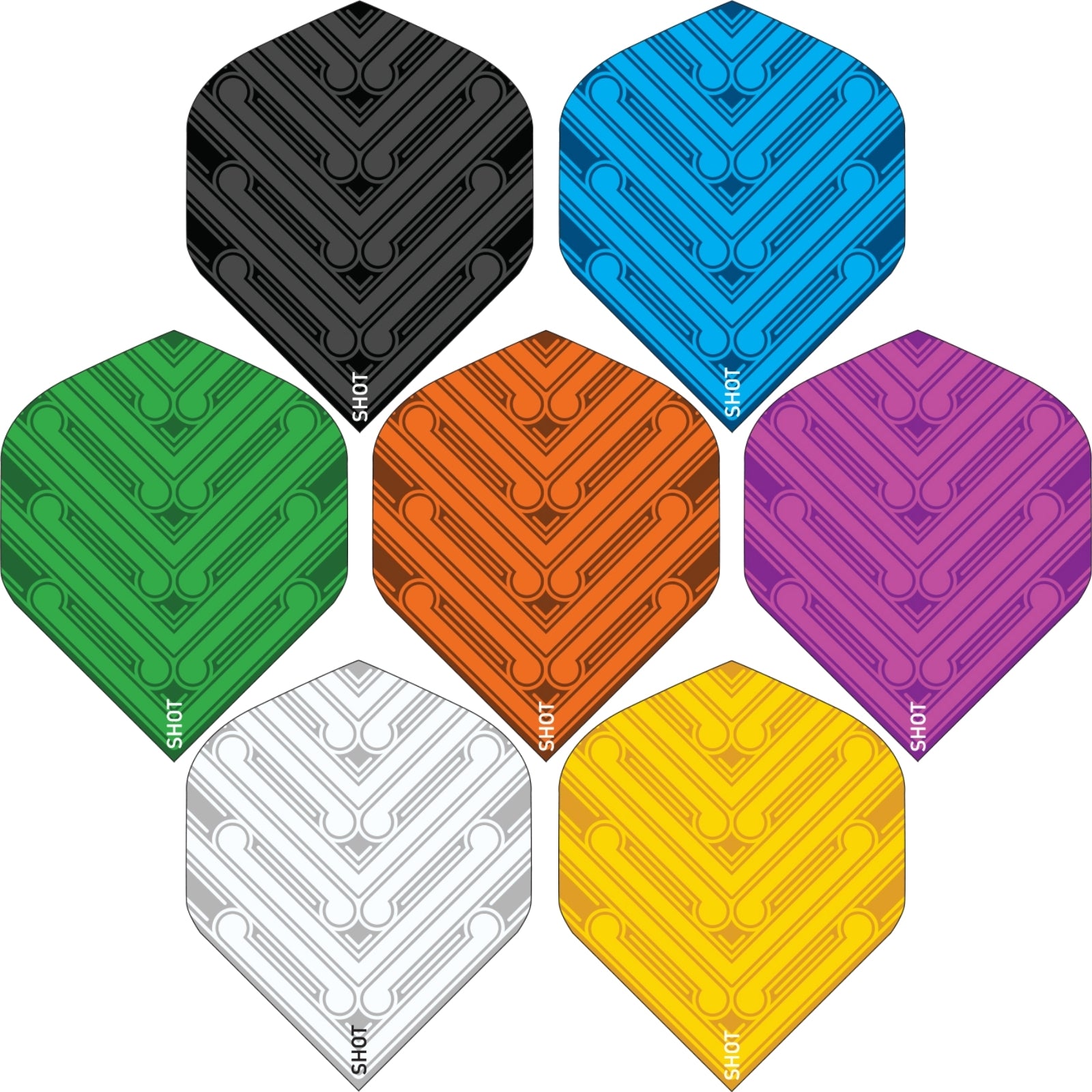 Dart Flights - Shot - Manu - Big Wing Dart Flights 