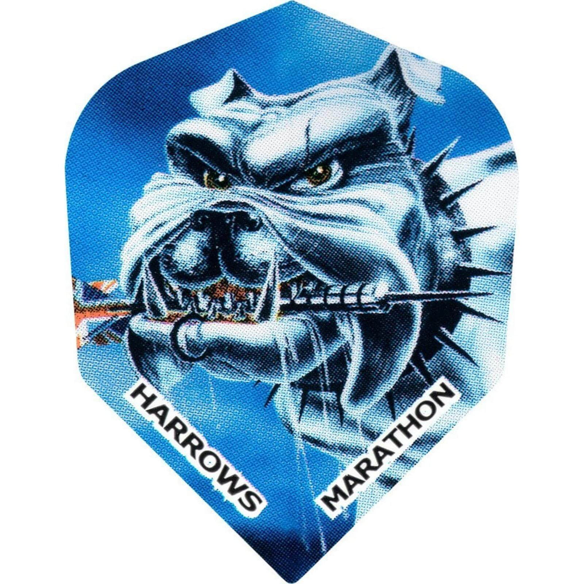 Dart Flights - Harrows - Marathon Assorted - Standard Dart Flights Bulldog