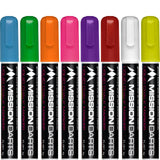 Mission - Liquid Chalk Markers - Pack of 8 - Coloured -