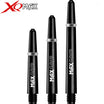 XQMax - Max Grip Nylon Dart Shafts - Short (34mm) / Black