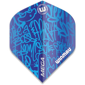 Winmau - Mega Standard - Big Wing Dart Flights - 6900-240