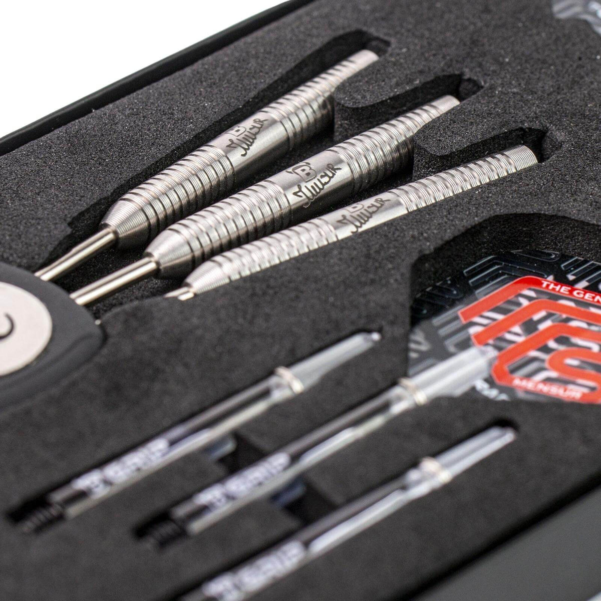 Darts - BULL&#39;S - Mensur Suljovic Original Darts - Steel Tip - 90% Tungsten - 21g 23g 25g 