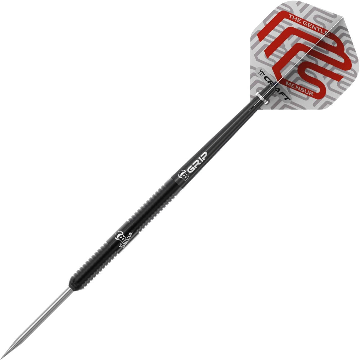 Darts - BULL&#39;S - Mensur Suljovic Black Darts - Steel Tip - 90% Tungsten - 21g 23g 25g 