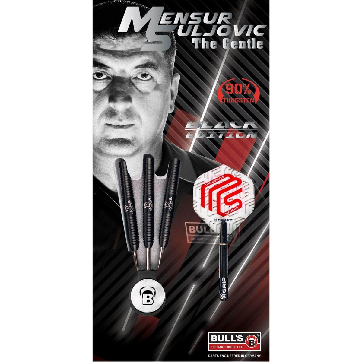 ダーツ Bull`s Champions Mensur Suljovic 23g BULL'S Mensur Suljovic Darts For Sale | 21g 23g 25g | Avid