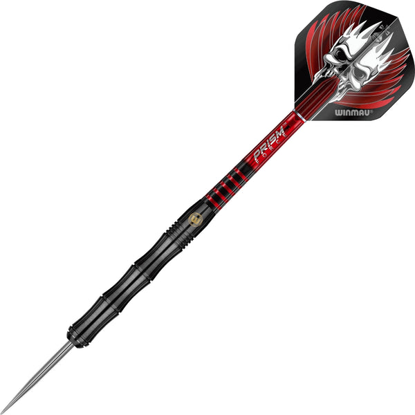 Winmau - Mervyn King Black Darts - Steel Tip - 90% Tungsten - 22g 24g