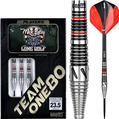 One80 - Mick Lacey Darts - 90% Tungsten - 23.5g -