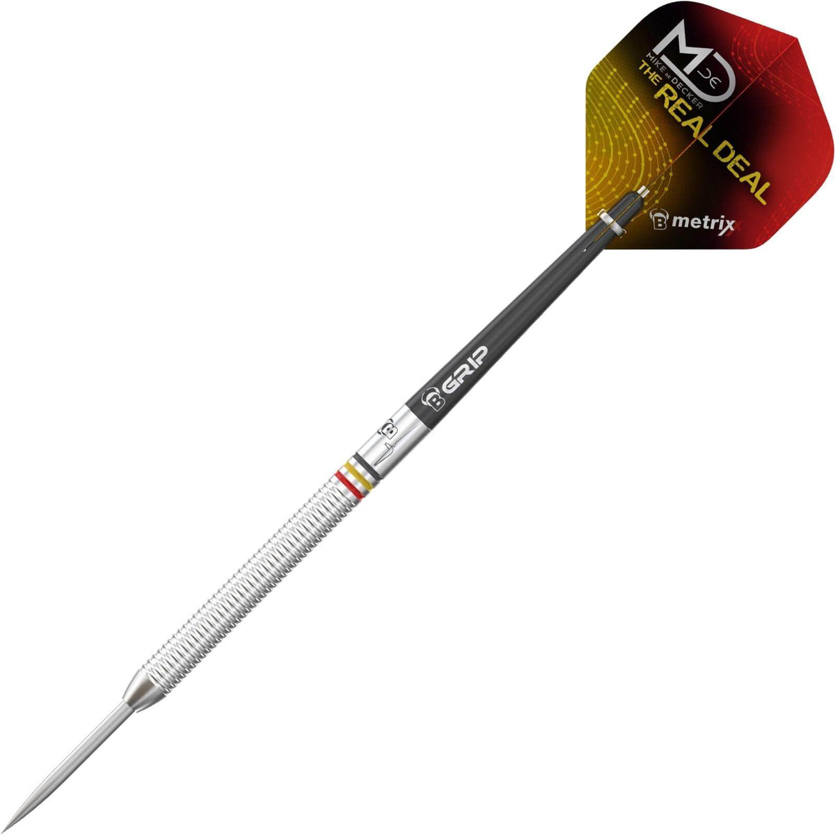 Darts - BULL&#39;S - Mike de Decker Darts - Steel Tip - 90% Tungsten - 22g 24g 