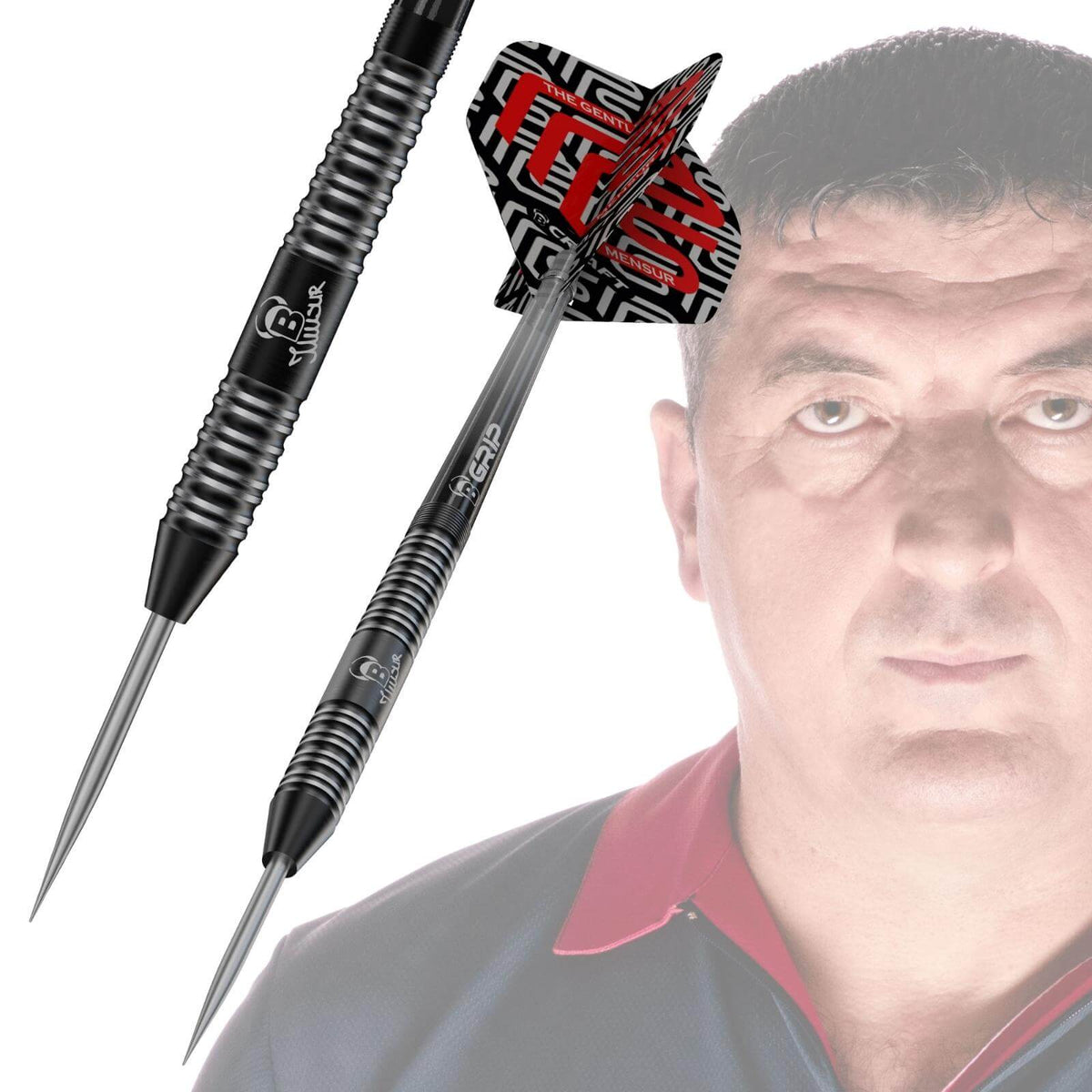 Darts - BULL&#39;S - Mensur Suljovic G3 Darts - Steel Tip - 90% Tungsten - 21g 23g 25g 