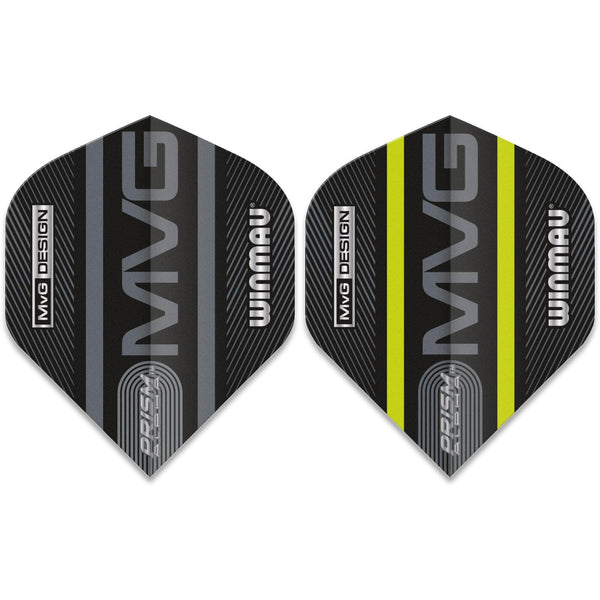 WINMAU Prism Alpha Circuit Black & Yellow Dart Flights - 10 sets per WINMAU Prism Alpha Circuit Black & Yellow Dart Flights - 10 sets per
