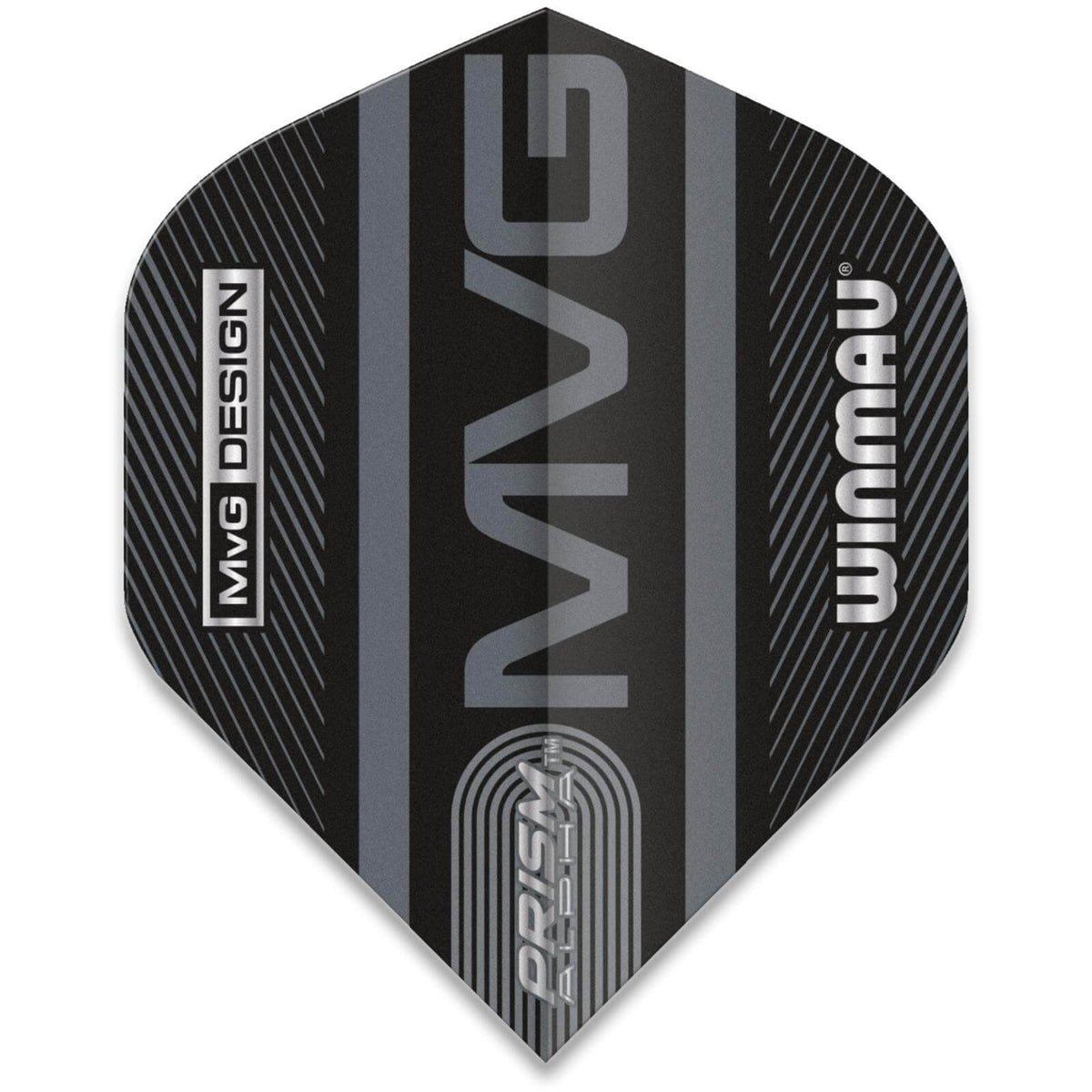 Dart Flights - Winmau - MvG Prism Alpha - Big Wing Dart Flights 6915-187