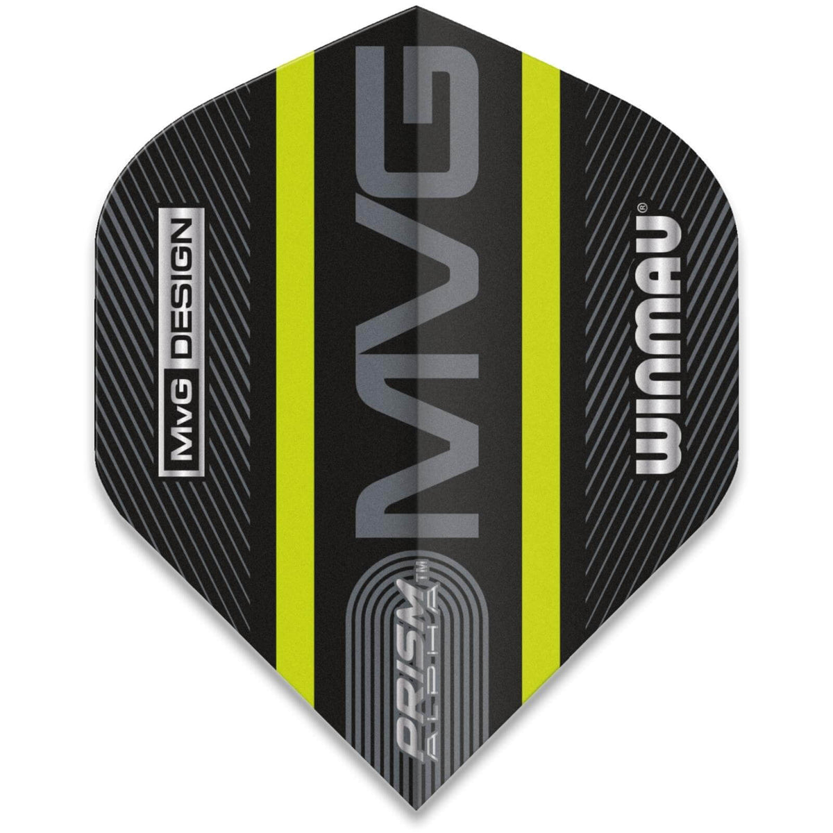 Dart Flights - Winmau - MvG Prism Alpha - Big Wing Dart Flights 6915-188