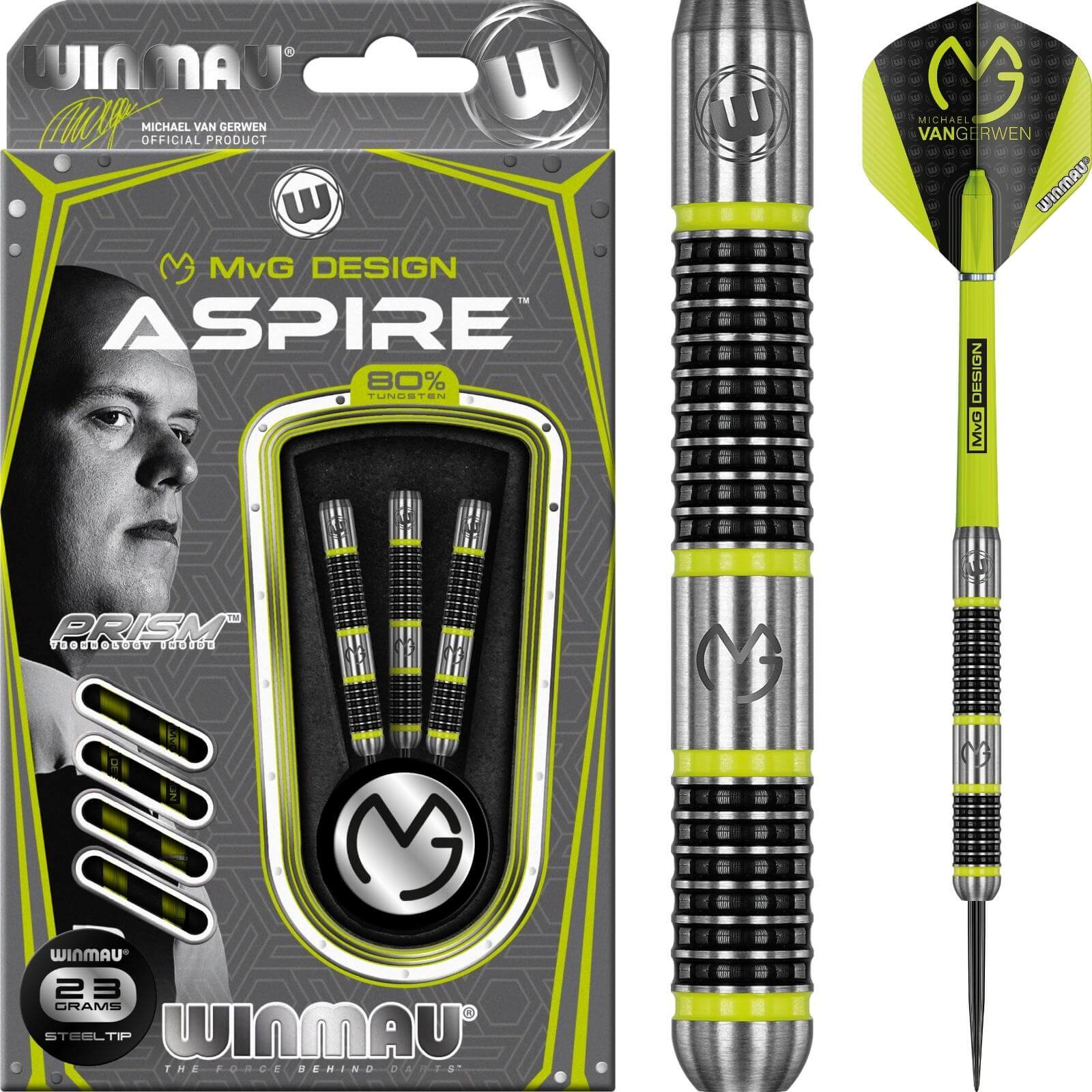 Winmau MvG Aspire Darts For Sale | 21g to 26g | Avid Darts Australia