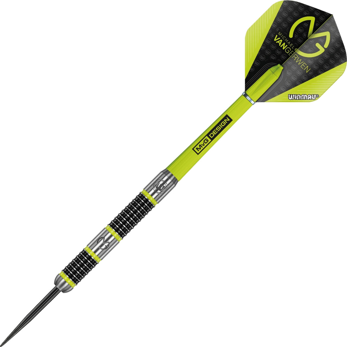 Darts - Winmau - MvG Aspire Darts - Steel Tip - 80% Tungsten - 21g 22g 23g 24g 25g 26g 