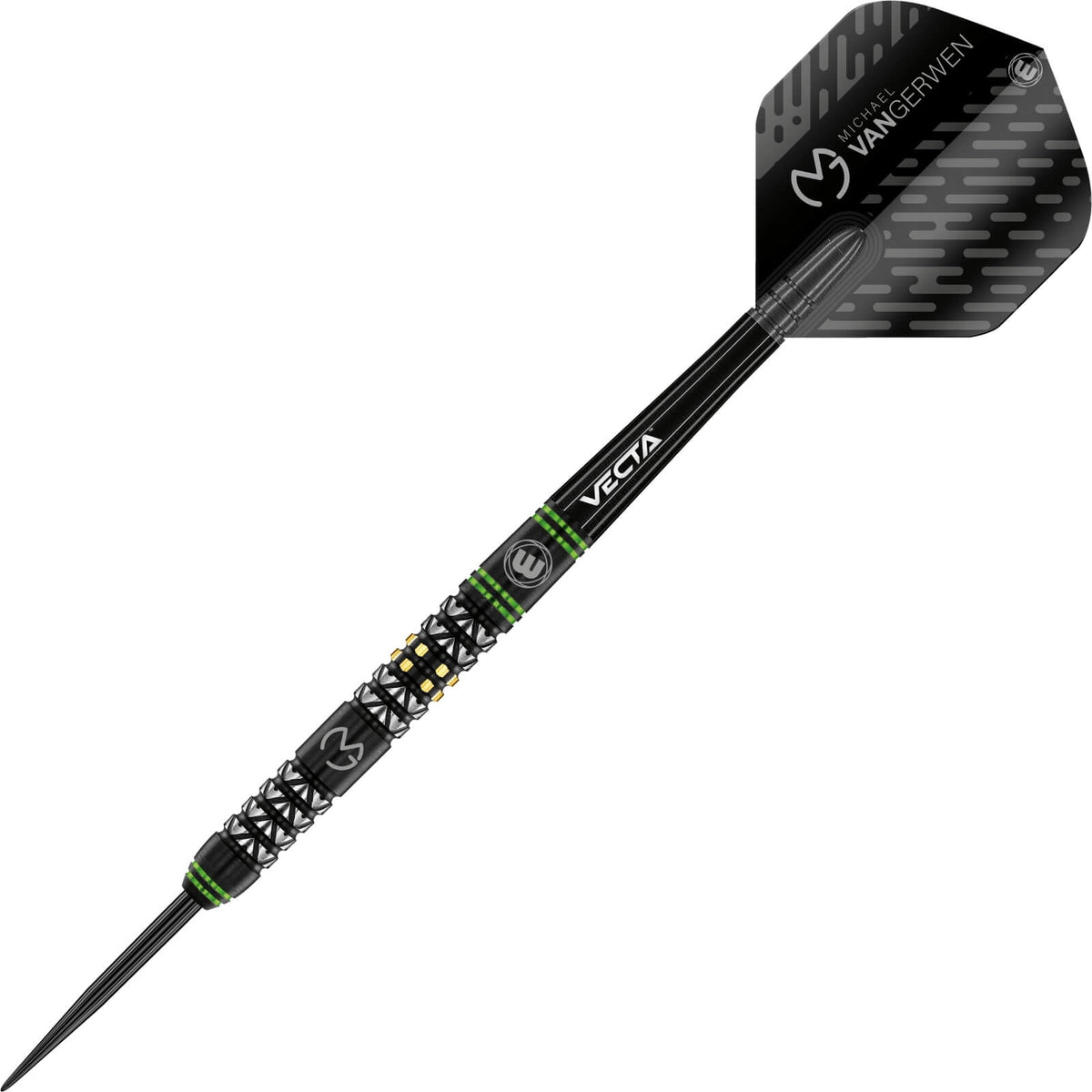 Darts - Winmau - MvG Vantage Darts - Steel Tip - 90% Tungsten - 22g 23g 24g 