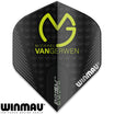 Winmau - MvG Prism Delta - Big Wing Dart Flights - Black