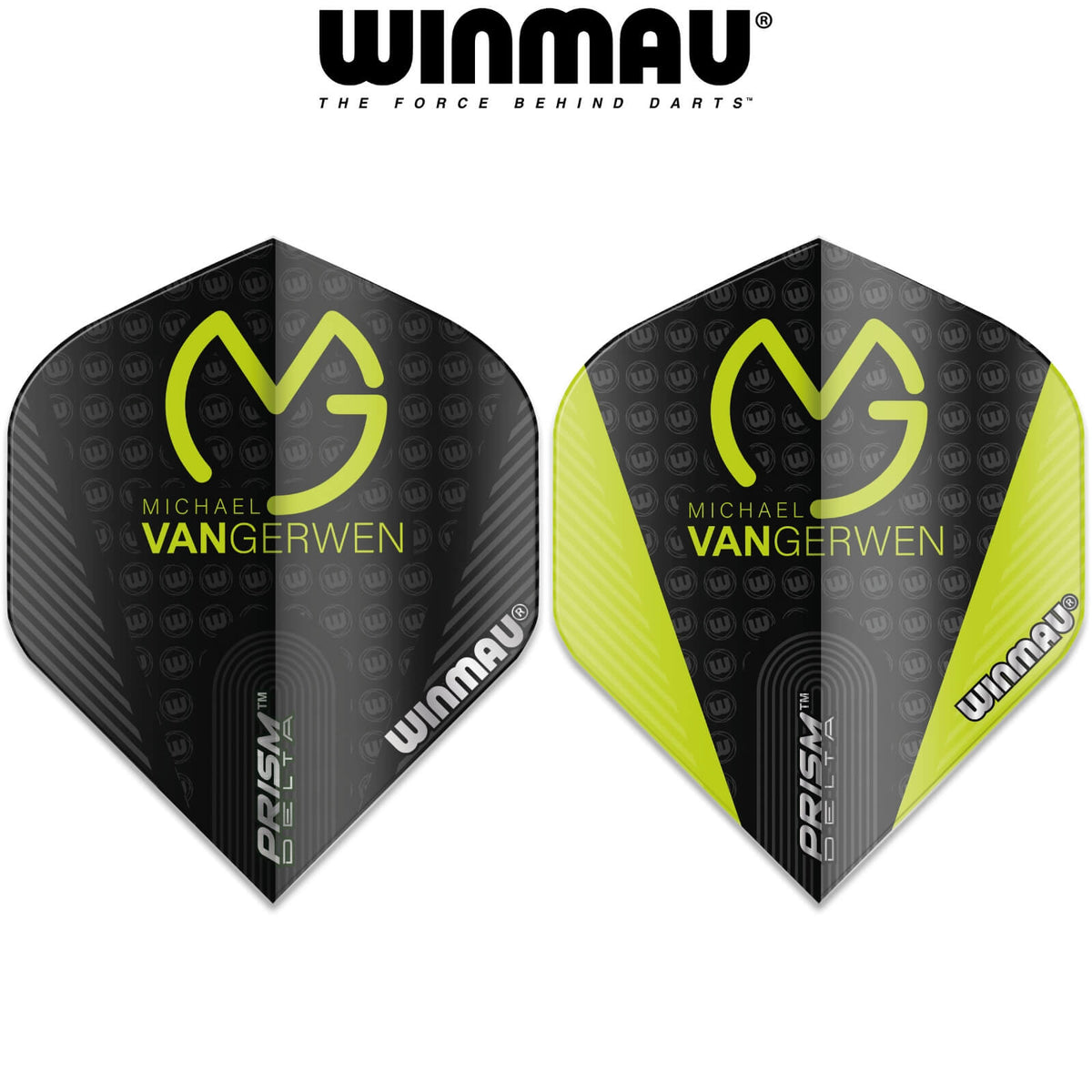 Dart Flights - Winmau - MvG Prism Delta - Big Wing Dart Flights 