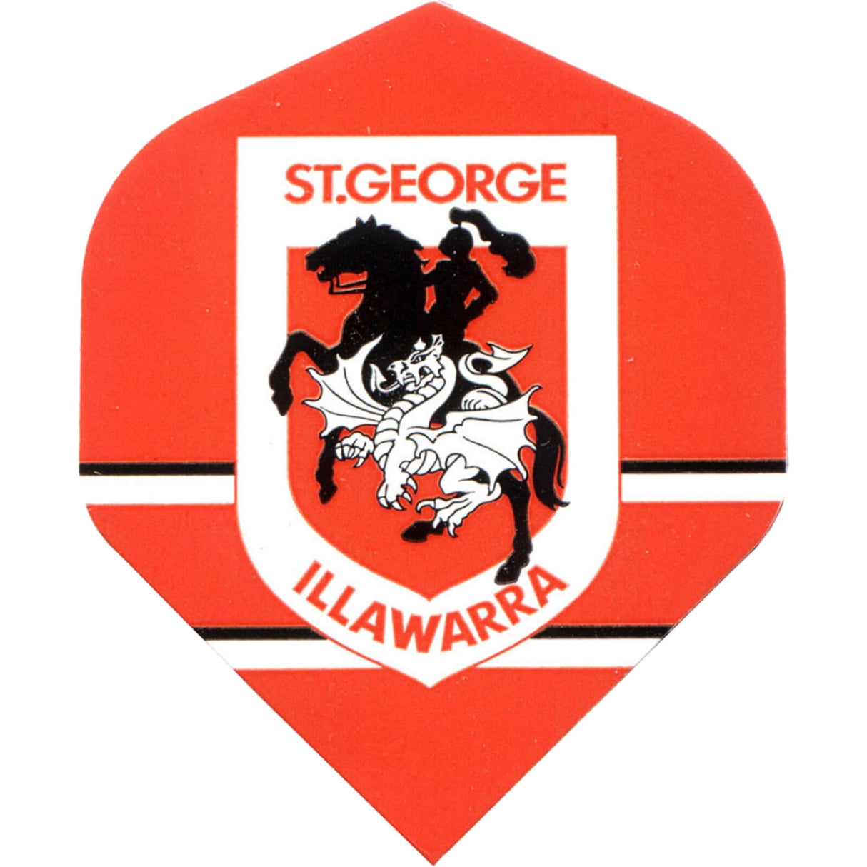 NRL - Official Teams - Big Wing Dart Flights - Dragons
