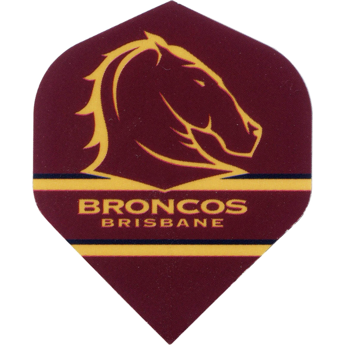 Dart Flights - NRL - Official Teams - Big Wing Dart Flights Broncos