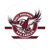 NRL - Official Teams - Big Wing Dart Flights - Manly