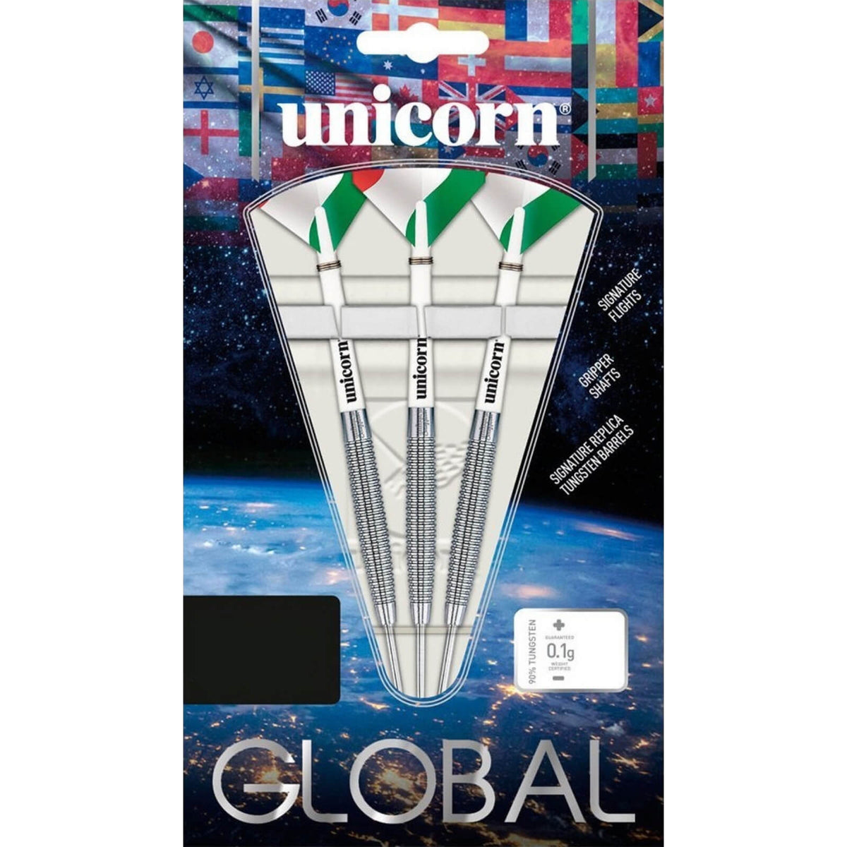 Darts - Unicorn - Nandor Bezzeg Darts - Steel Tip - 90% Tungsten - 23g 