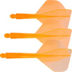 Condor - Axe Neon Standard - Big Wing Dart Flights - Integrated Flight & Shaft System - Short (21.5mm) / Orange