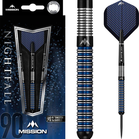 Mission - Nightfall M1 Darts - 90% Tungsten - 21g 23g 25g 27g -