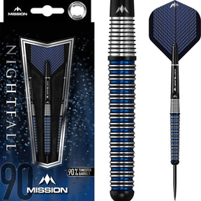 Mission - Nightfall M3 Darts - 90% Tungsten - 23g 25g -