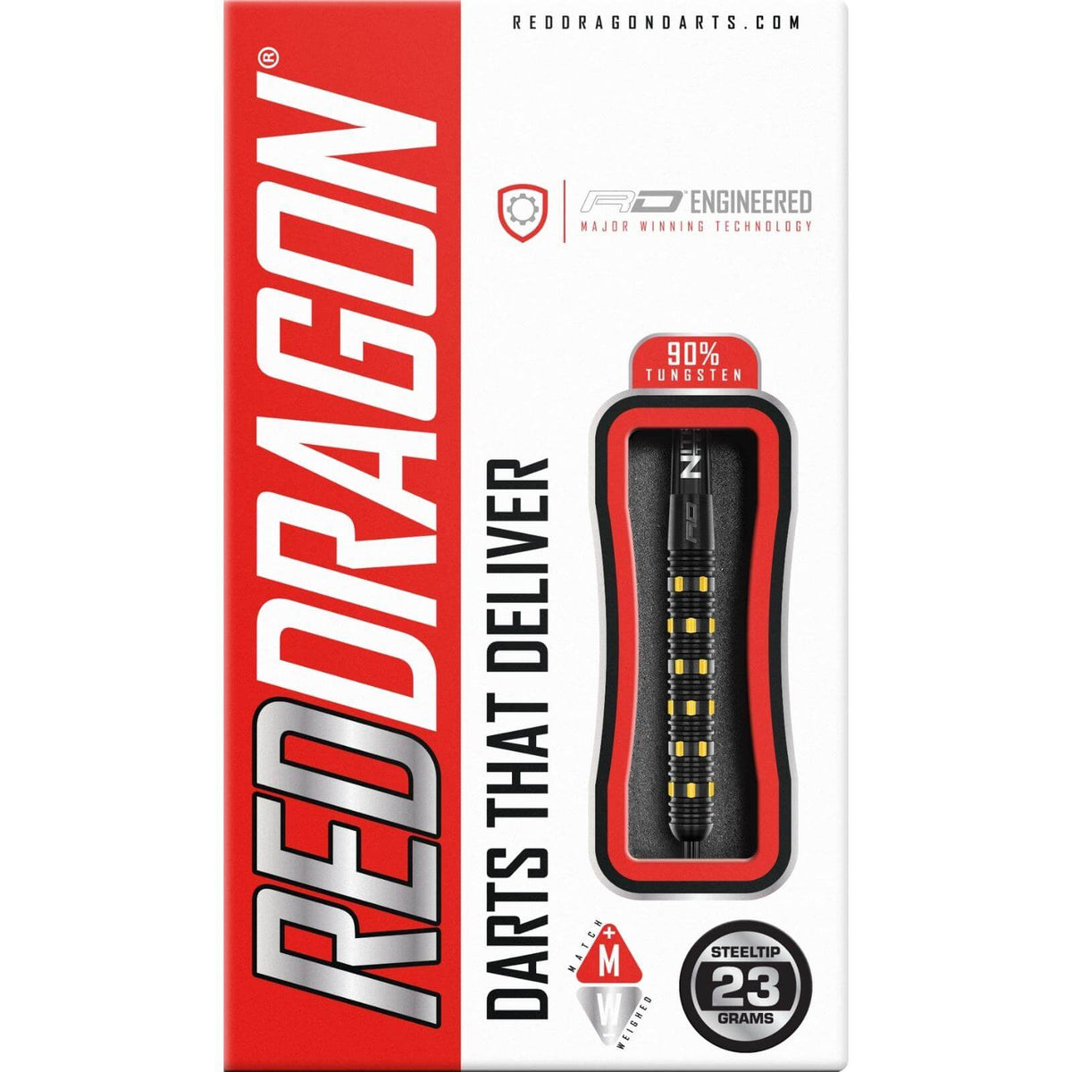 Darts - Red Dragon - Nirvana Darts - Steel Tip - 90% Tungsten - 22g 23g 24g 