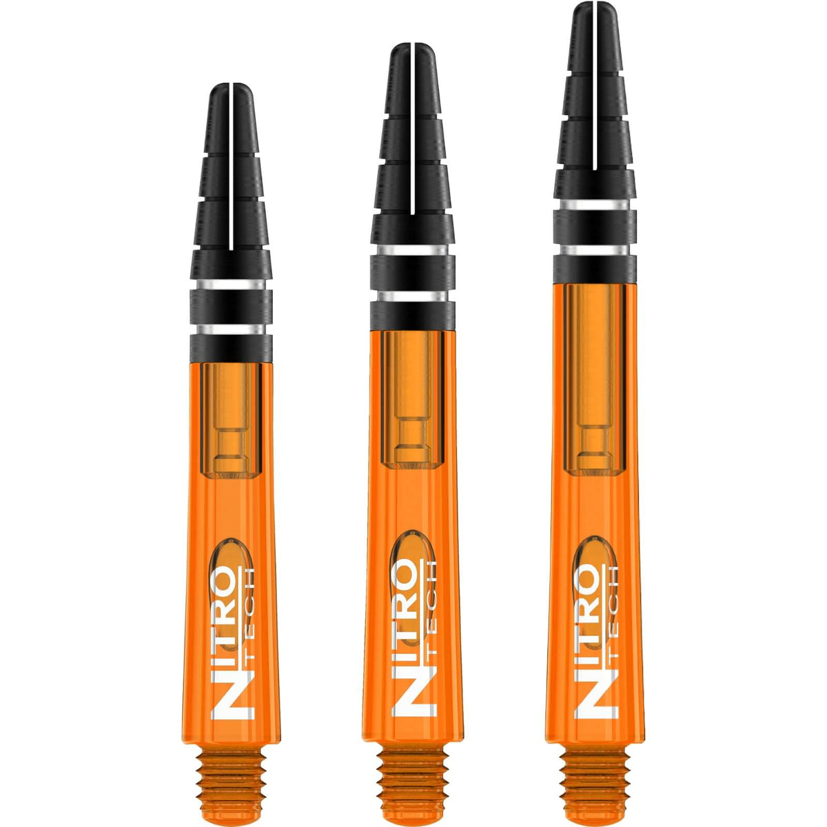 Dart Shafts - Red Dragon - Nitrotech - Hybrid Dart Shafts Short (36mm) / Orange