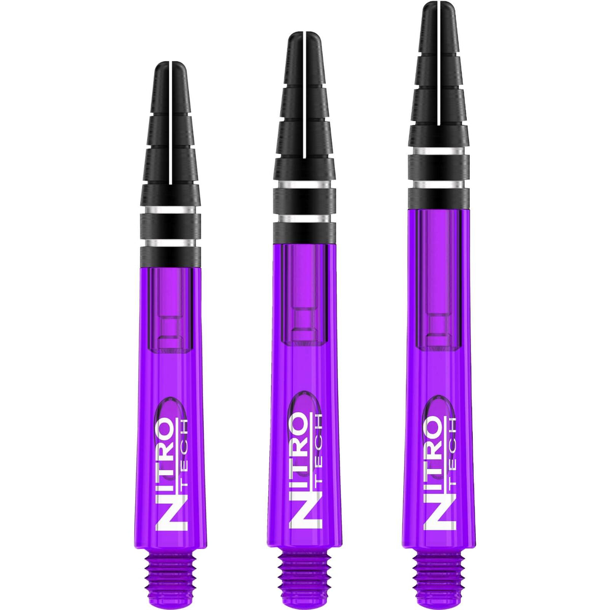 Dart Shafts - Red Dragon - Nitrotech - Hybrid Dart Shafts Short (36mm) / Purple